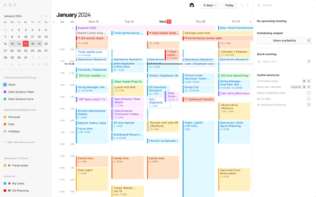 Calendar
